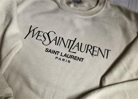 ysl crewneck sweatshirt